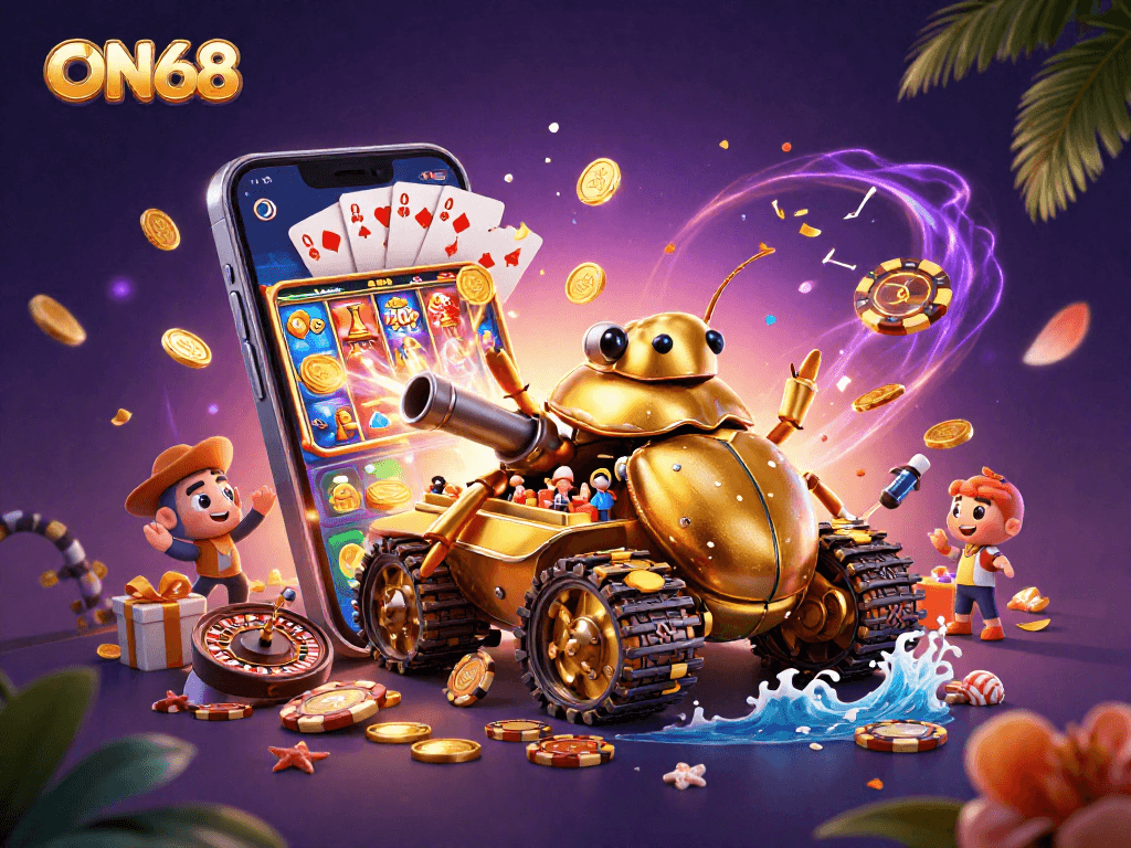 Engage with ON68’s immersive casino experience featuring vibrant games and exciting rewards.