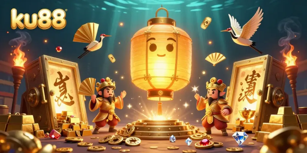 Engage with ku88, the online casino offering a vibrant night market gaming experience filled with golden treasures and luck.