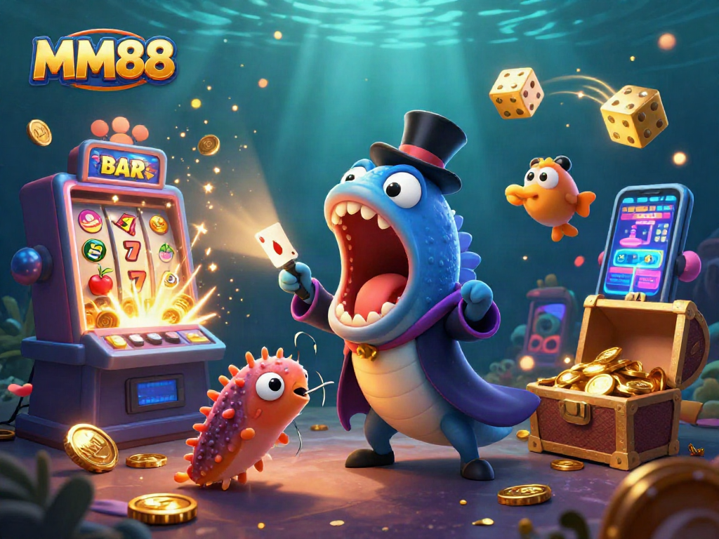 Watch MM88 unleash magic with vivid card tricks and dazzling casino elements