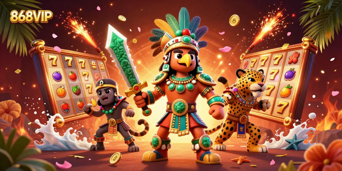 Engage in thrilling gameplay at 868VIP with exciting slot reels and jackpot excitement.