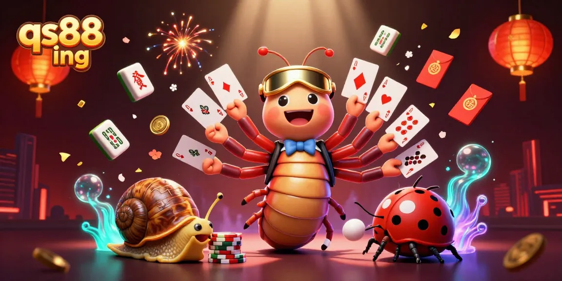 Experience thrilling gaming action at qs88 ing with unique characters and vibrant casino elements.